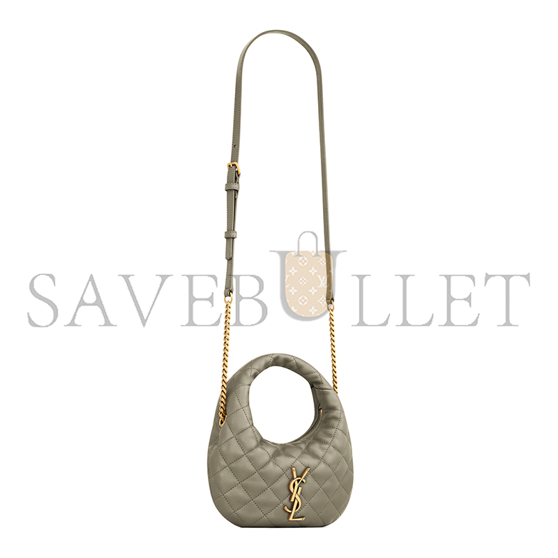 YSL ICARINO MINI IN QUILTED NAPPA 871329AAANG3775 (19*12*5cm)